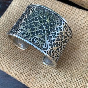 Silpada Sterling Silver Wide Cuff Bracelet